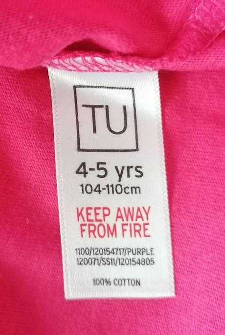 Bavlněné tričko - tunika vel 104 - 116, tu,104