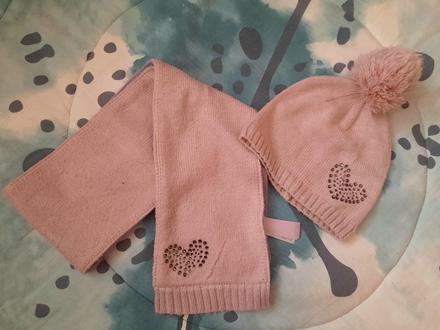 Set čepice a šála s kamínky, dopodopo,116