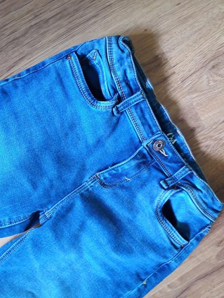 Džíny rifle jeansy zateplené, c&a,152