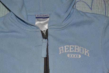 74 80 mikina mikinka s kapucí, reebok,80