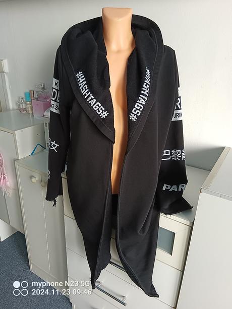 Cardigan s kapucí zn."by dimli", 
