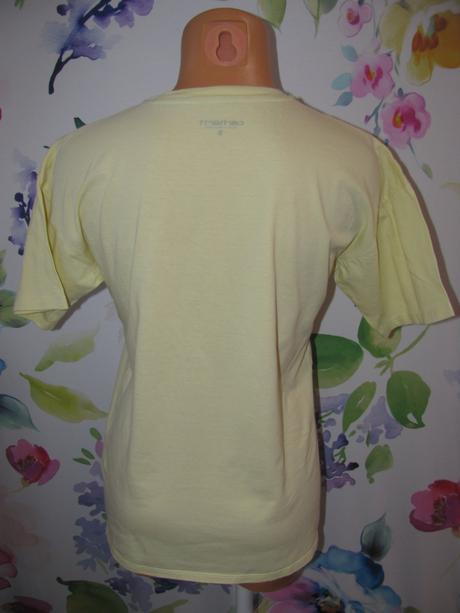 Dámské bavlněné žluté tričko carhartt., s