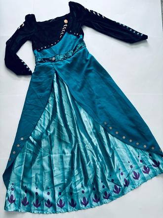 An19/ kostym elza - v.9/10 let frozen,