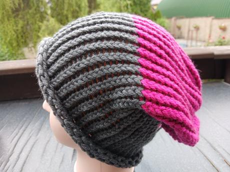 Pletené spadlé čepice (různé barvy), 36 - xxxl