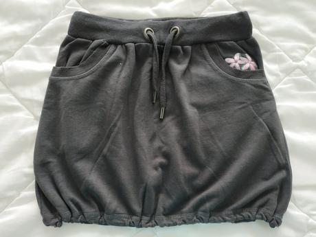 Šedá sukně - sublevel - xs, xs