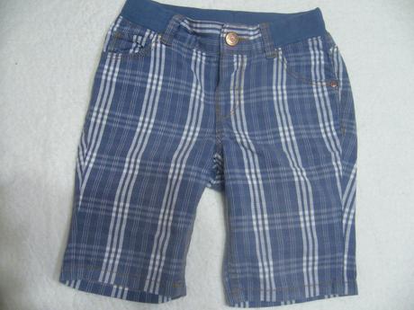 Frajerské bavlněné plátěné kratásky, h&m,92