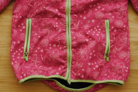 Softshell bunda ruzova 134/140, kids,134