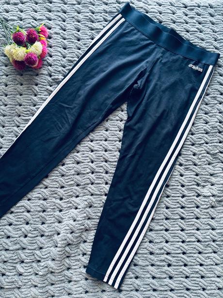 K6/ legíny  modré zn. adidas - v.m/l, adidas,m
