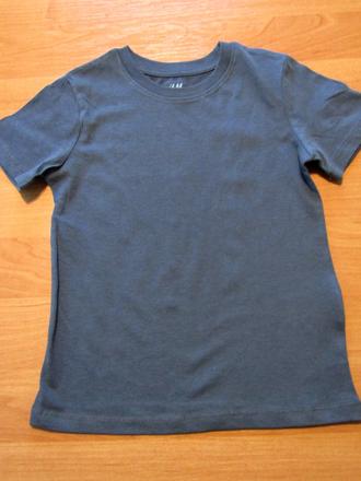 Bavlněné triko vel 110-116, h&m,116