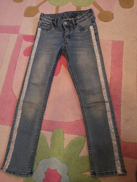 Dziny vel. 128, h&m,128