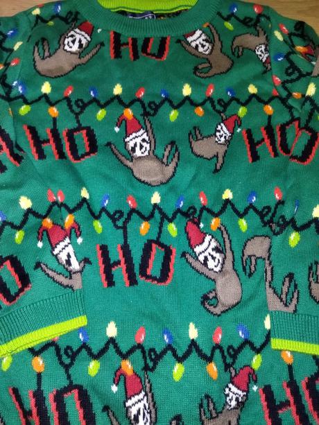 Vánoční svetr svítící se santy 104 next, 104