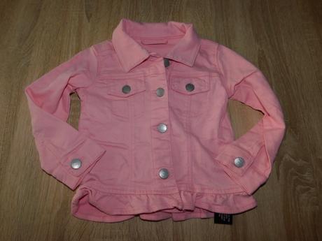 Dívčí džínová elastická bundička, st. bernard,98