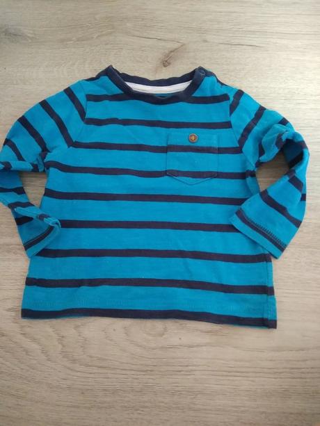Pruhované tričko mothercare, mothercare,74