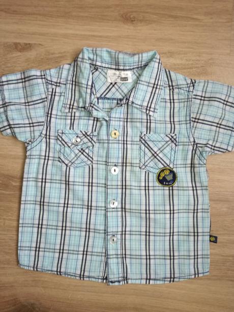 Chlapecká kostkovaná košile, zn. ergee, 86