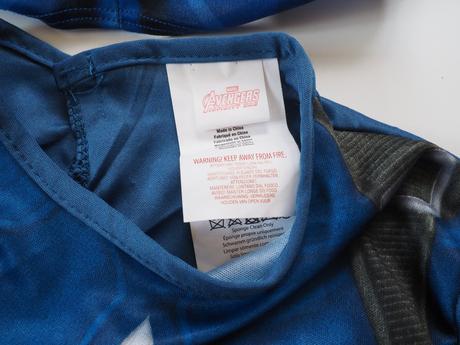 Kostým kapitán amerika vel 104, 