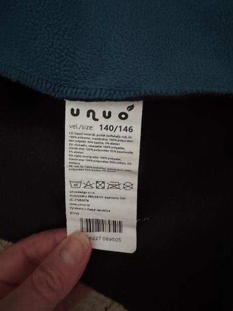 Softshellová bunda s fleecem, unuo,140