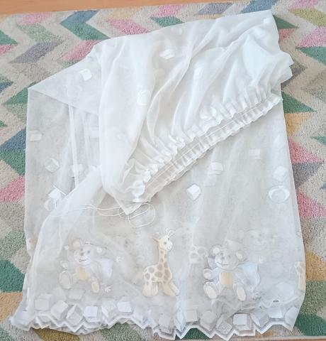 Dětská záclona se zvířátky vel.340 x 160 cm, 