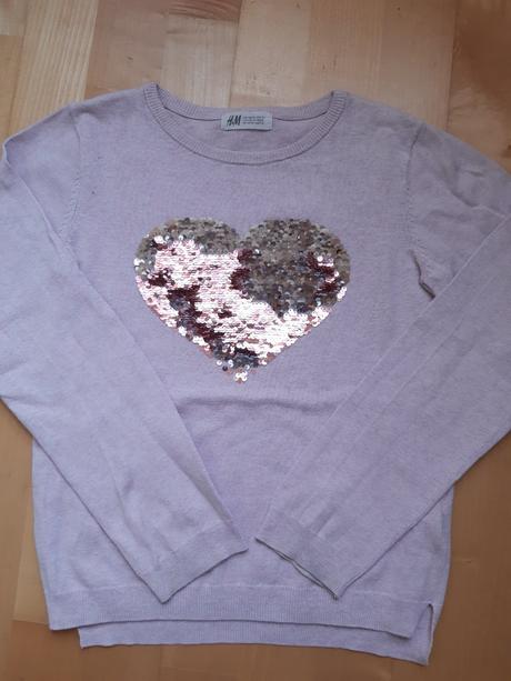 Dívčí svetr vel. 134 / 140, h&m,134