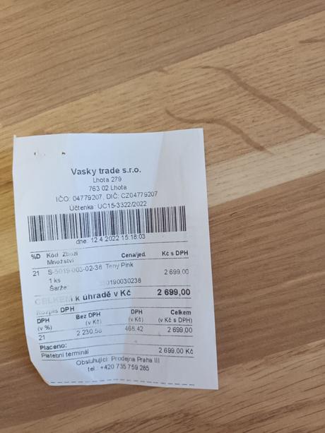 Nenošené dámské tenisky vasky vel. 39, 39