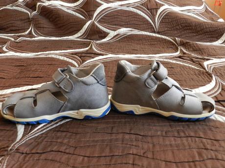 Boty sandálky modré essi 25, essi,25