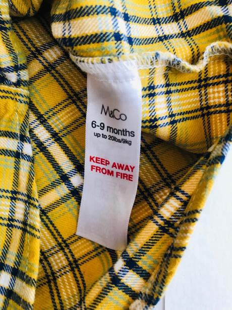 Košile flanelová - v.6/9 měs, m&co,74