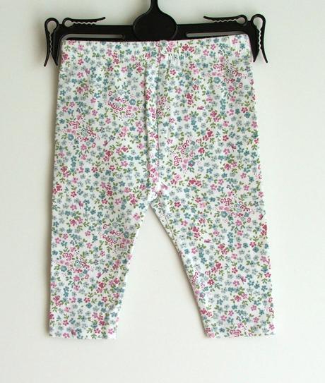 W384 květované legíny vel. 62, mothercare,62