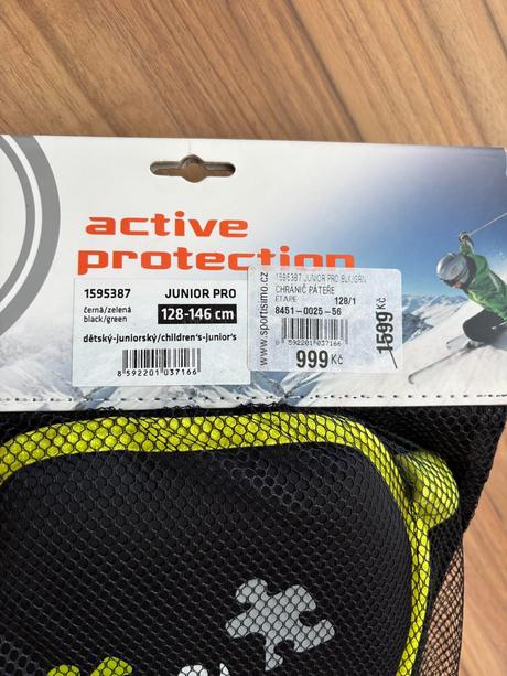 Chránič páteře junior, značka etape, 