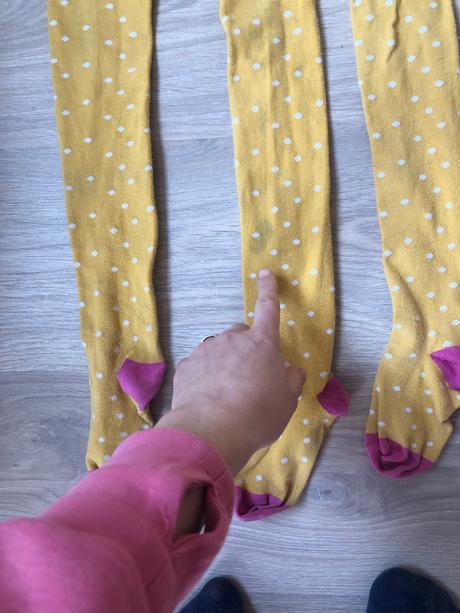 Dvoje frugi punčochy - biobavlna, 110