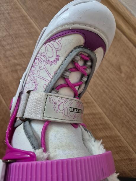 Dívčí rostoucí lední brusle worker vel. 30-33, 30