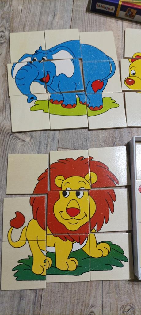 Puzzle dřevěné, 