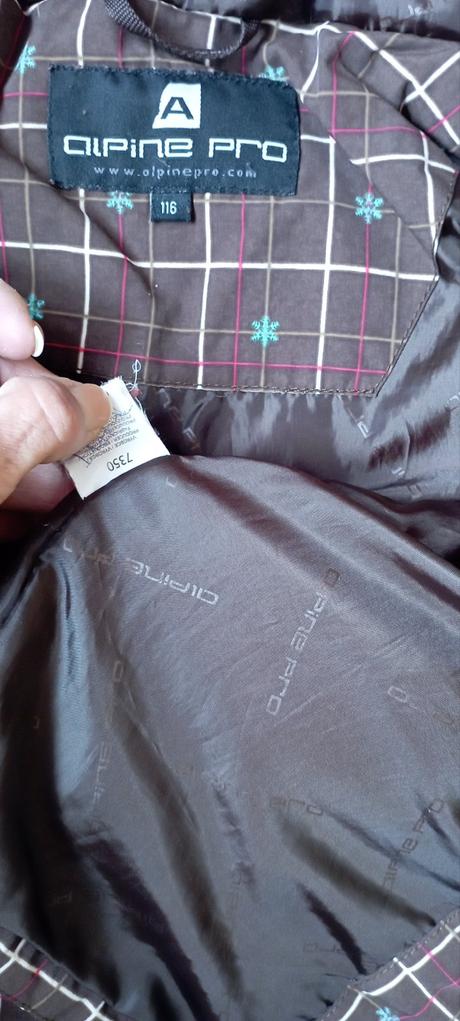 Bunda zn."alpine pro" vel."116", alpine pro,116
