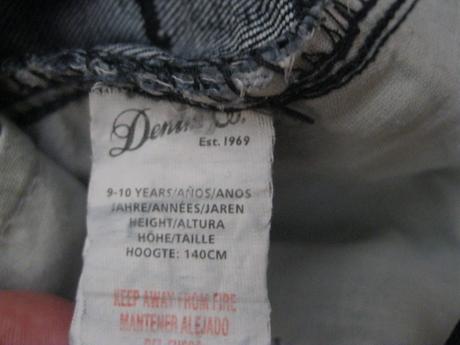 Džíny, primark,134