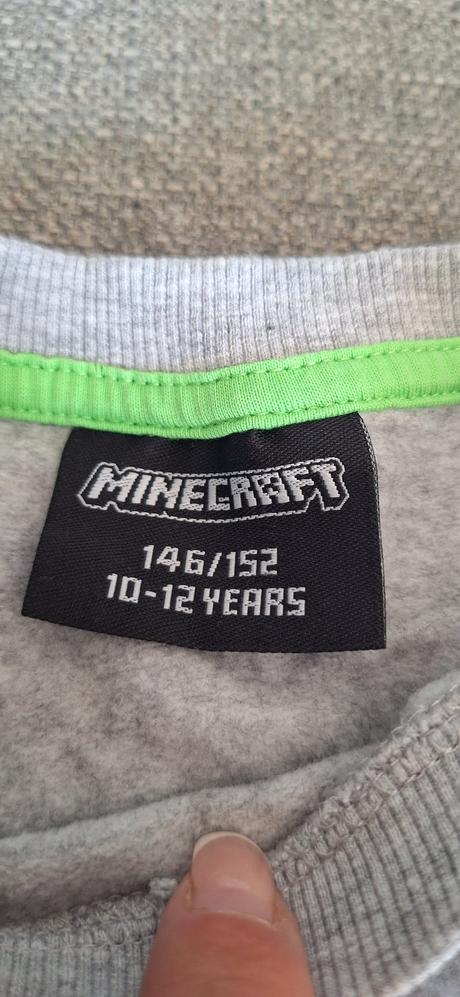 Chlapecká mikina vel. 146/152, minecraft, 146