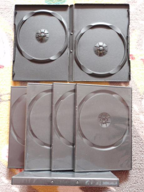 Obal-pouzdro na cd/dvd dvojité-double 6ks, 