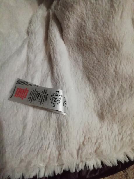 Krásná naprosto luxusní zimní bundička pro princez, f&f,104