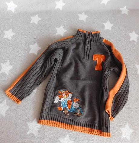 Svetřík disney s tygrem vel.104/110, disney,104