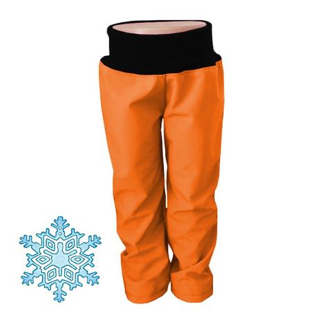 Zimní kalhoty s medvídkovou podšívkou, 80 - 152