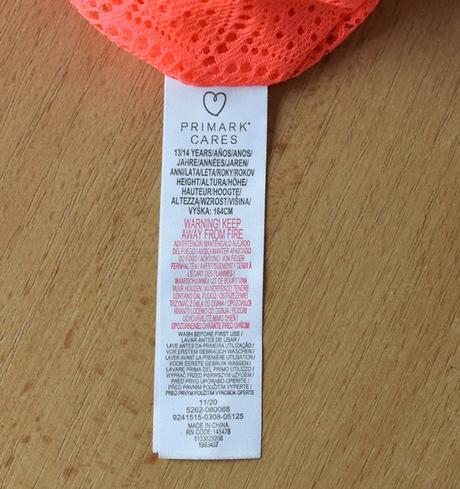 Top vel. 13 - 14 let, primark,164