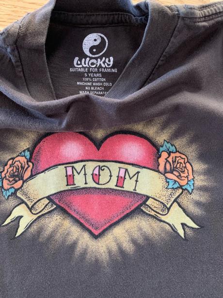 Triko & tričko i love mom vel. 122/128, 122