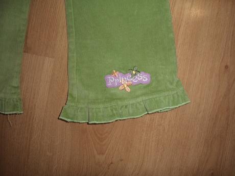 Loana nenošené manžestrové kalhoty vel.92 č.251, loana,92