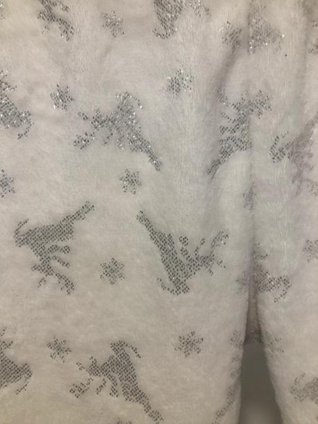 Plyšové kalhoty se sobíky, 128