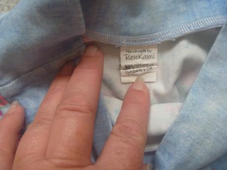 Tričko a sukně s kytičkami zn. renkami vel. 140, 140