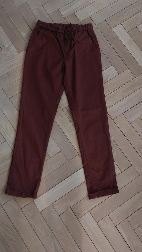 Plátěné kalhoty 140/146, bonprix,140