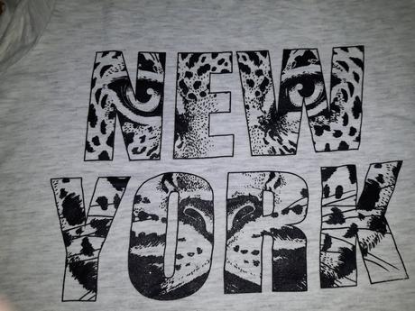 Tričko jungle new york, h&m,134