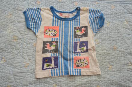 Bavlněné triko se zvířátky, 80