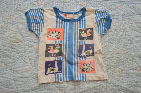 Bavlněné triko se zvířátky, 80