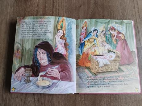 Šípková růženka dětská kniha,