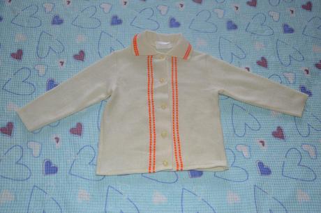 86, 92 retro svetřík s límečkem, 92