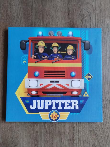 Obraz požárník hasič sam,