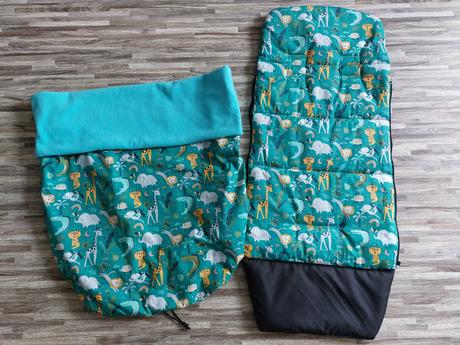 Setík vložka +  připínací deka na zipy, 